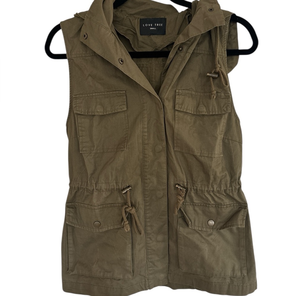 Love Tree Women's  Utility Vest sz Small
